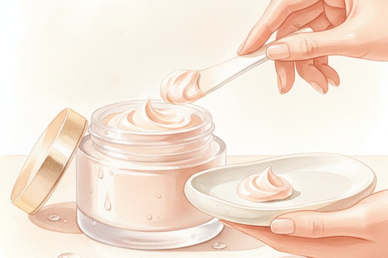 Ilustracion acuarela sobre Activos eficaces contra los puntos negros
