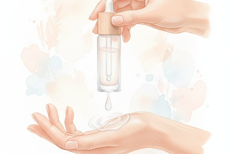 Ilustracion acuarela sobre Errores comunes en el tratamiento del acné