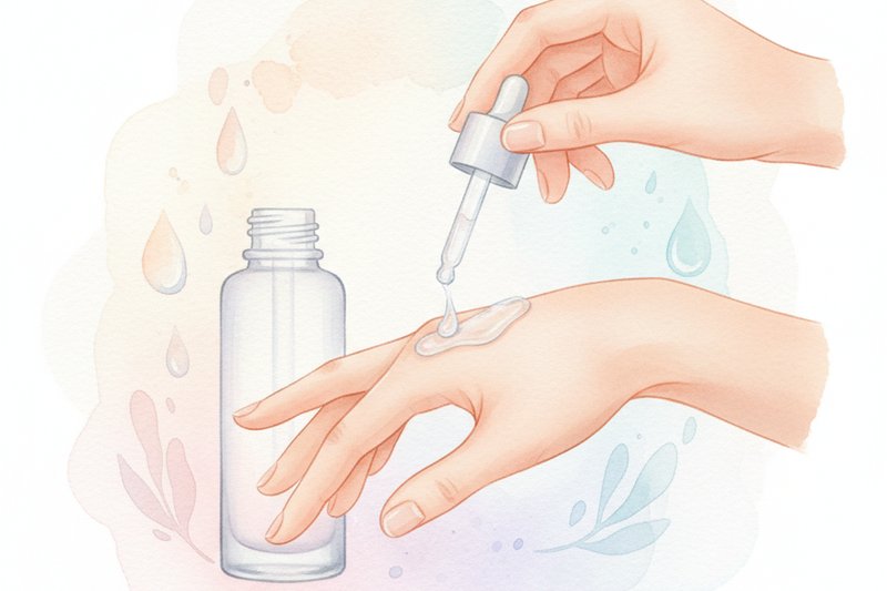 Ilustracion acuarela sobre Piel grasa y acné: una relación compleja