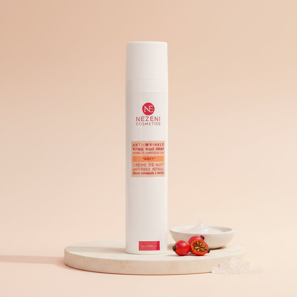 Crema Antiarrugas Noche con Retinol SOFT 0,11% - 50+ Pieles Normales a Grasas - 50 ml